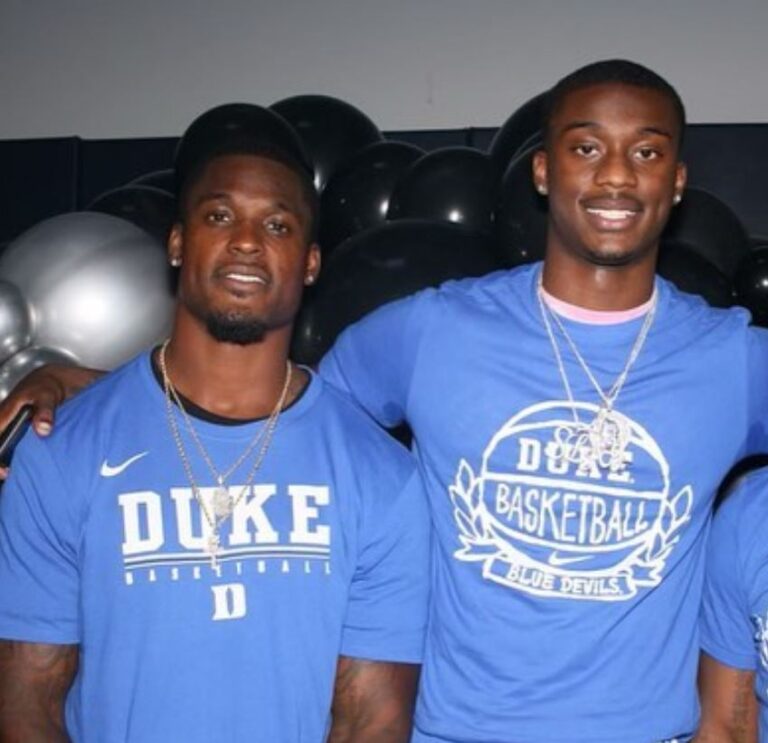 dariq Whitehead con su hermano Tahir Whitehead