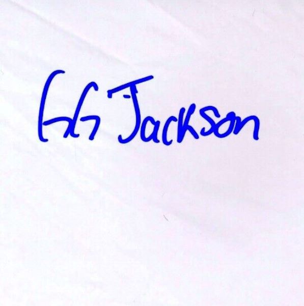 Firma de Gregory Jackson.