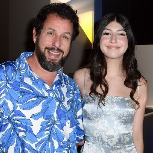 Adam-Sandler-con-hija-Sunny-Sandler-597x600