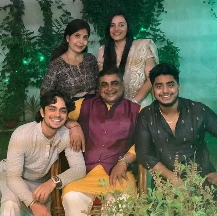 Familia Ishan Kishan