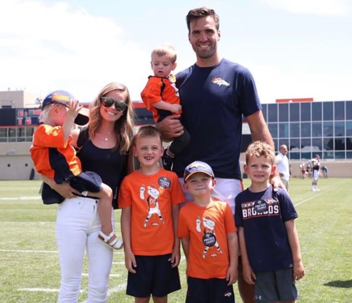 Joe-Flacco-con-esposa-e-hijos