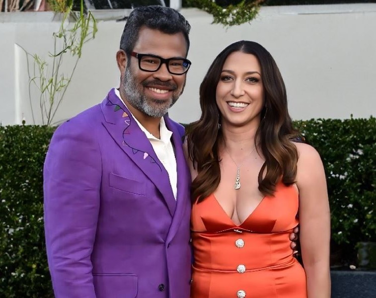 Jordan-Peele-con-esposa-Chelsea-Peretti-imagen