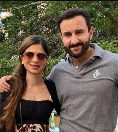 Saif Ali Khan con su hermana saba Ali Khan