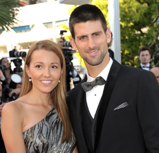 Novak-Djokovic-con-esposa-Jelena-Ristic