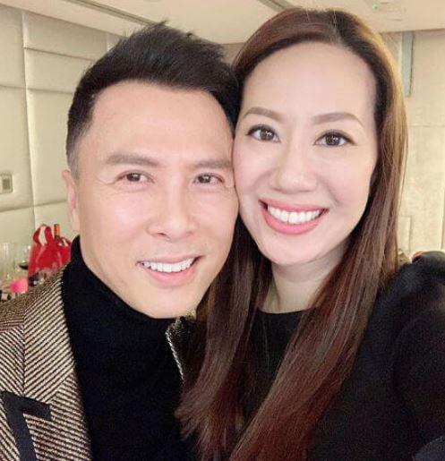 Donnie-Yen-con-esposa-Cissy-Wang