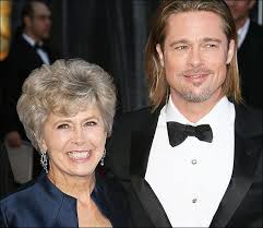La imagen de Brad Pitt y su madre Jane Etta Pitt