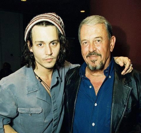 Johnny Depp y su padre John Christopher Depp