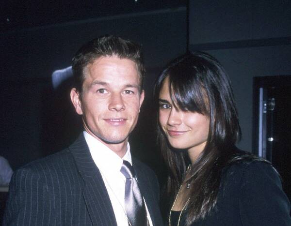Jordana con su ex Mark Wahlberg