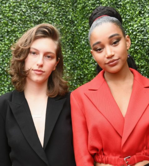 Amandla con su exnovia King Princess