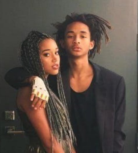 Amandla con su exnovio Jaden Smith