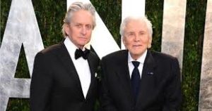 La imagen de Michael y Kirk Douglas.