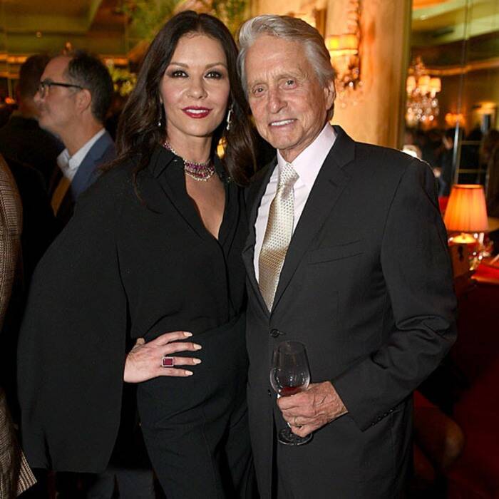 La imagen de Michael y Catherine Zeta-Jones.