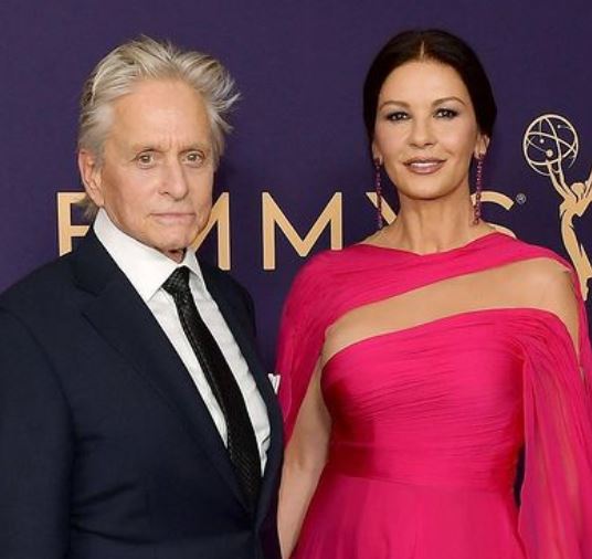 Catherine-Zeta-Jones-con-su-esposo-Michael-Douglas