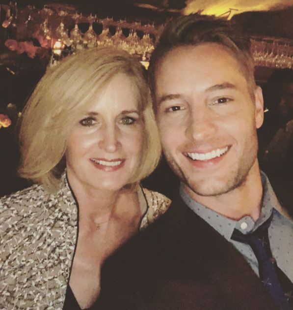 Justin-Hartley-con-su-madre-Jackie-Carrillo