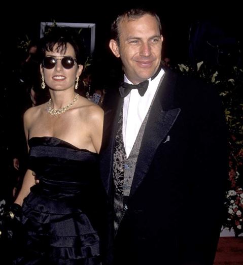 Kevin Costner con su ex esposa Cindy Costner