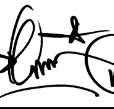 La firma de Donnie Wahlberg