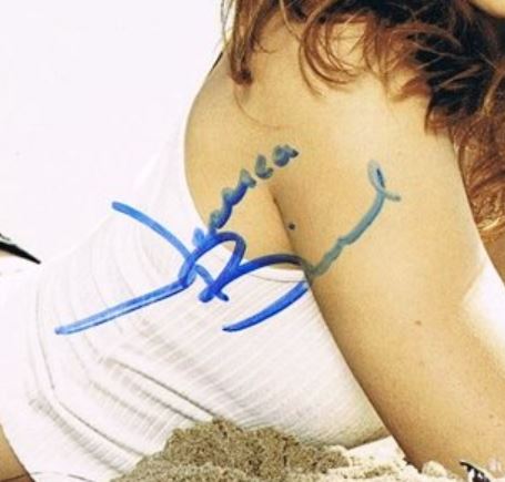 La firma de Jessica Biel