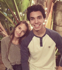 Lexi Rivera con su hermano mayor Brice Rivera