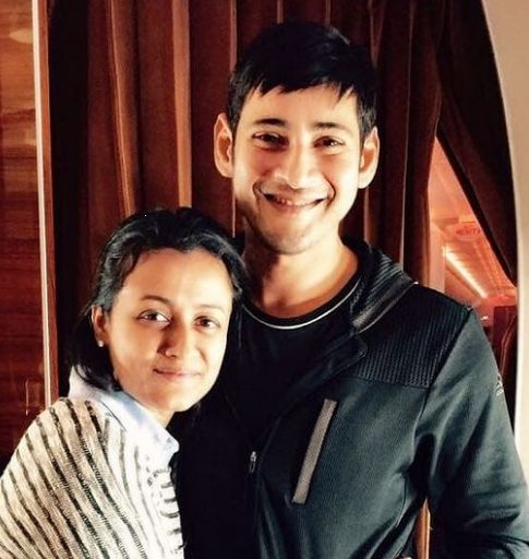 Mahesh Babu con su esposa Namrata Shirodkar