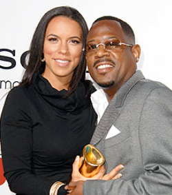 Martin Lawrence con su ex esposa Shamicka Gibbs