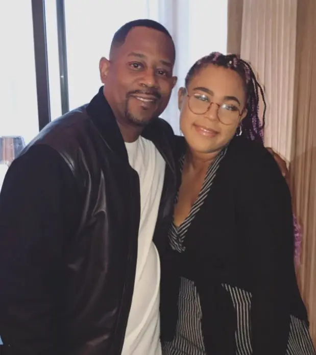 Martin Lawrence con su hija Amara Trinity Lawrence