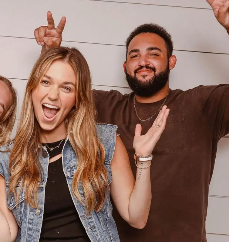 Sadie Robertson con su hermano Willie Alexander Robertson