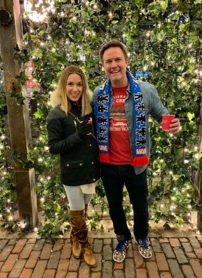 Scott Porter con Kelsey Mayfield