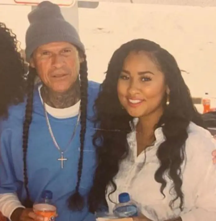 Tammy Rivera con su padre Oscar Rivera