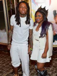 Toya Johnson con Lil Wayne 224x300