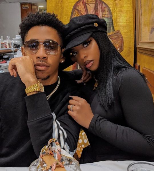 De’arra con su novio Kenneth Derise Walker