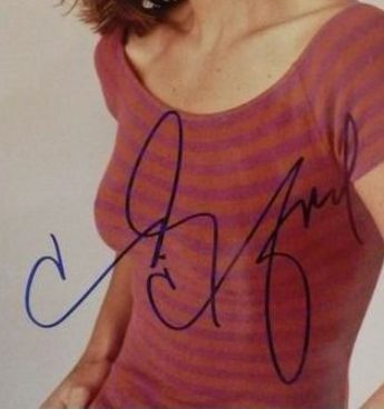 Firma de Cindy Crawford