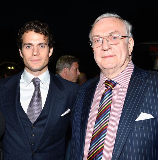 Henry Cavill con su padre Colin Cavill