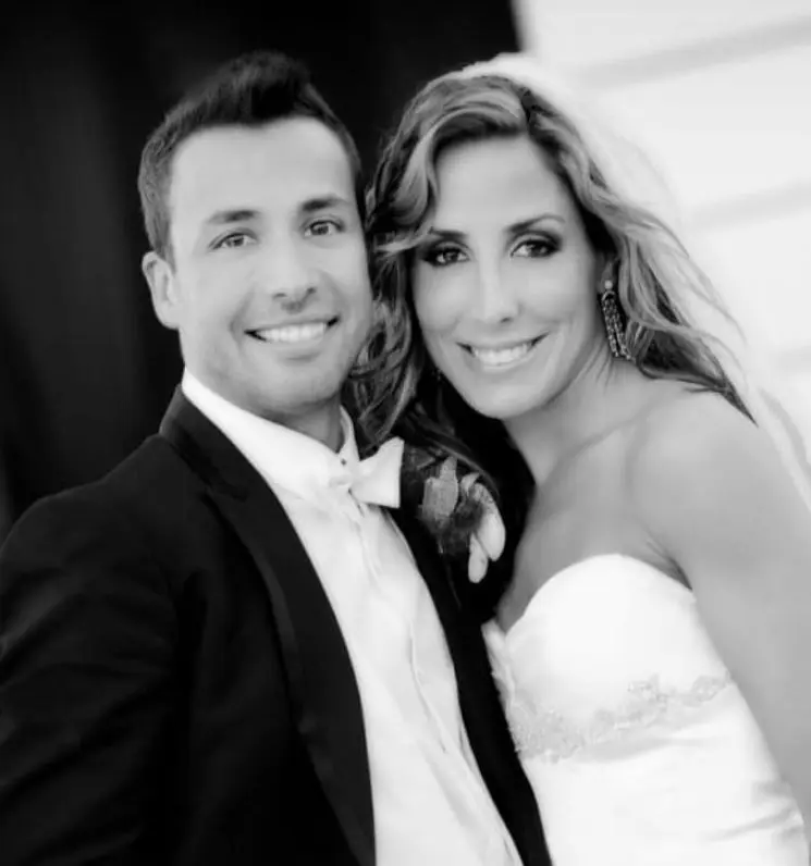 Howie Dorough con su esposa Leigh Anne Dorough