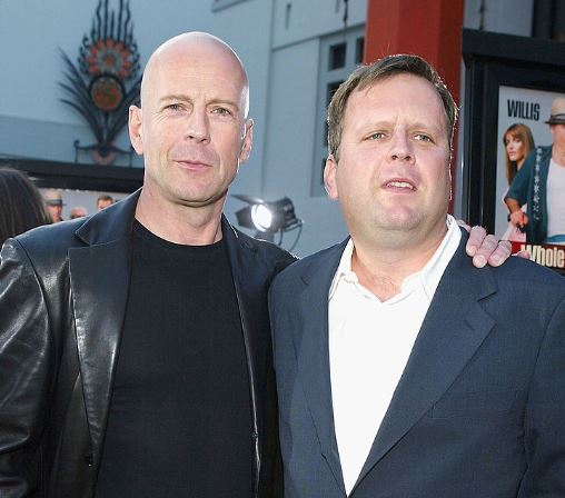 Bruce Willis con su hermano David Willis