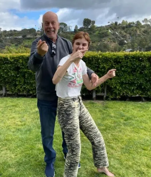 Bruce Willis con su hija Tallulah Willis 510x600