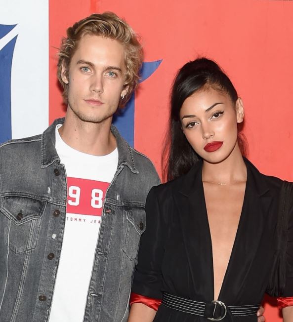 Cindy Kimberly con su ex novio Neels Visser