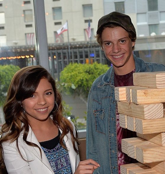 Cree Cicchino con su ex novio Jace Norman