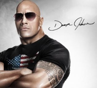 Firma de Dwayne Johnson