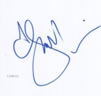 Firma de Jennifer Morrison