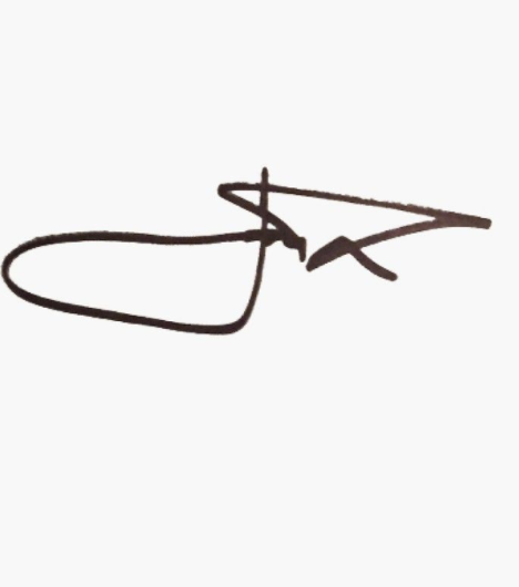 Firma de Josh Dun