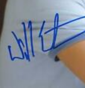 Firma de Will Estes