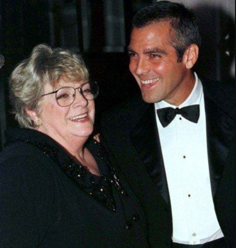 George Clooney con su tía Rosemary Clooney