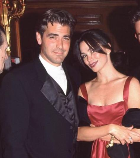 George Clooney y Karen Duffy tienen una cita