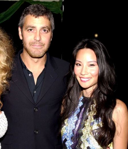 George Clooney y Lucy Liu salieron juntos