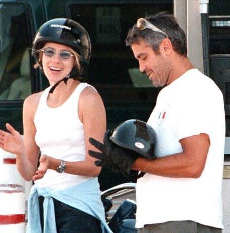 George Clooney y Traylor Howard salieron juntos