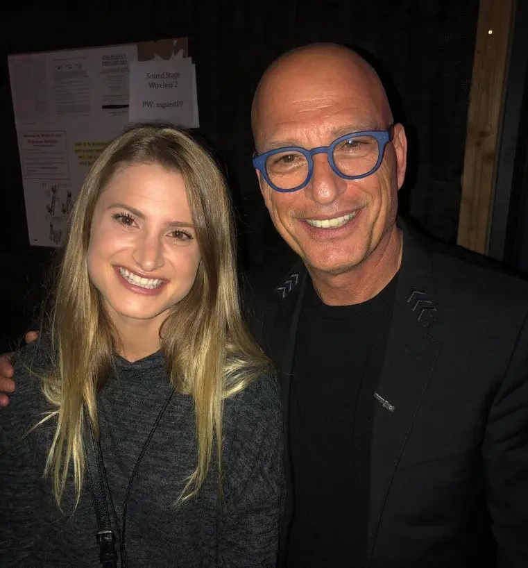 Howie Mandel con su hija Riley Ehrlich Mandel