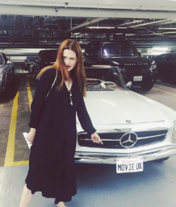 Imagen de Bonnie y su coche