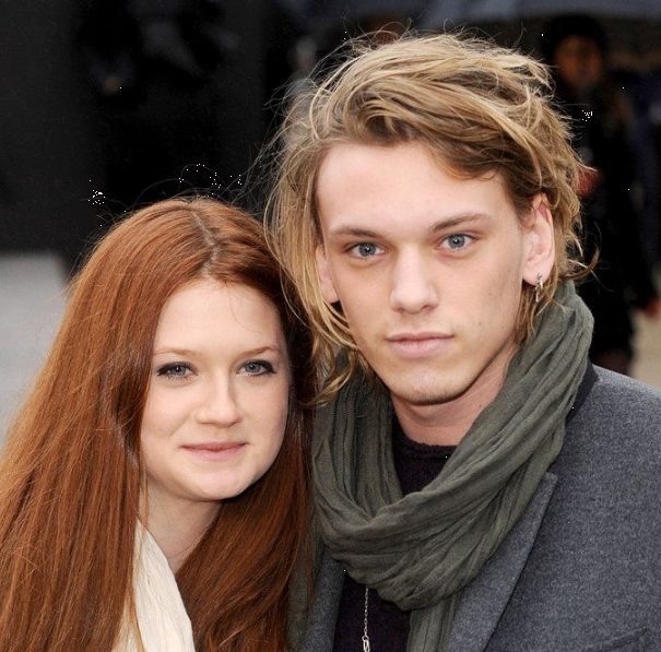 Imagen de Bonnie y su novio Jamie Campbell Bower.