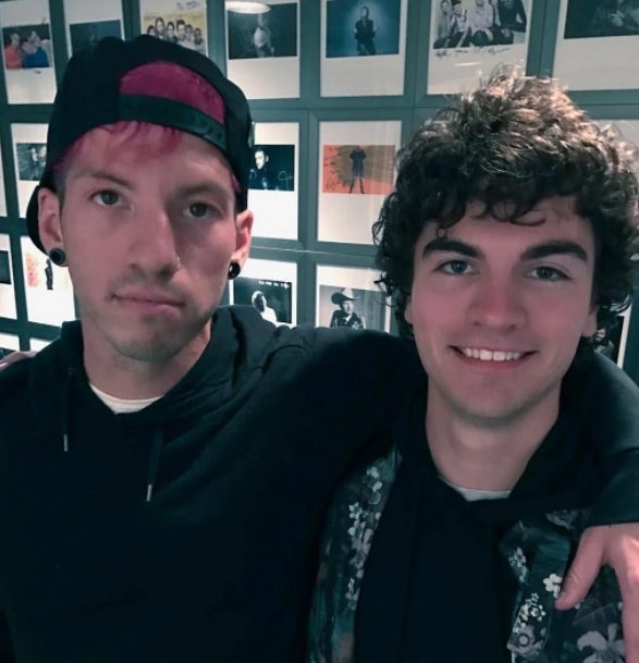 Josh Dun con su hermano Jordan Dun