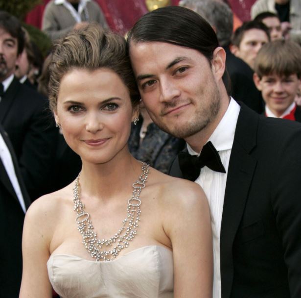 Keri Russell con su ex marido Shane Deary